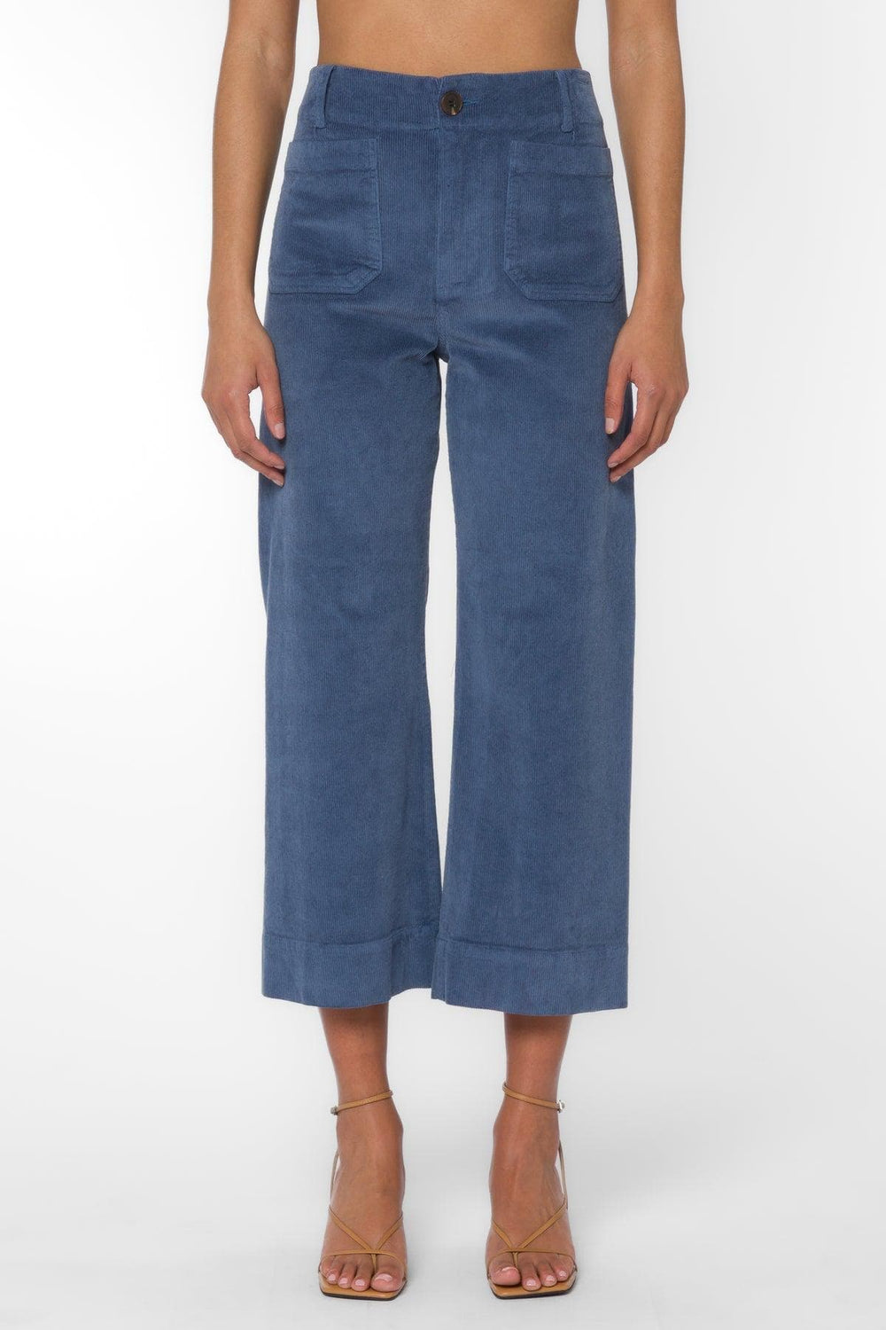 Corduroy Blue Pants Pants Scout and Poppy Fashion Boutique